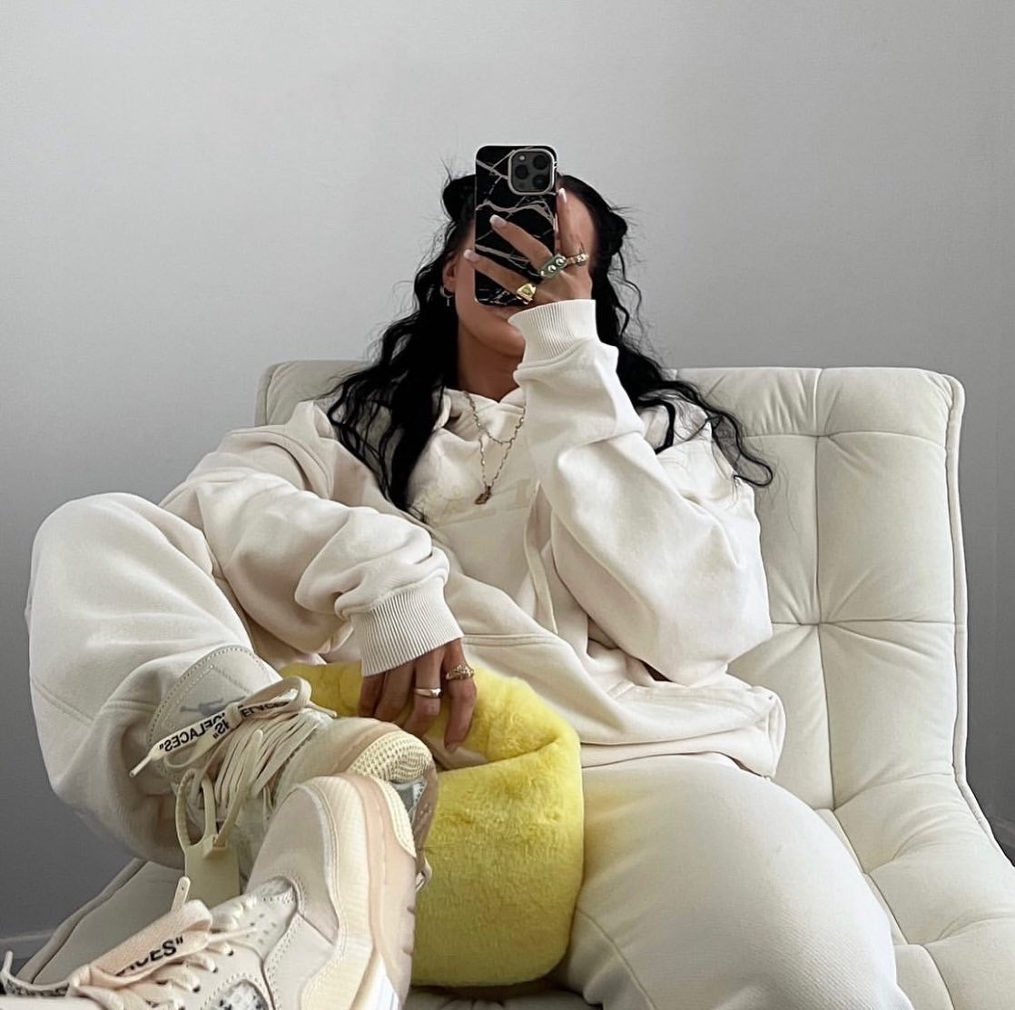 The Origin Hoodie in Ecru
