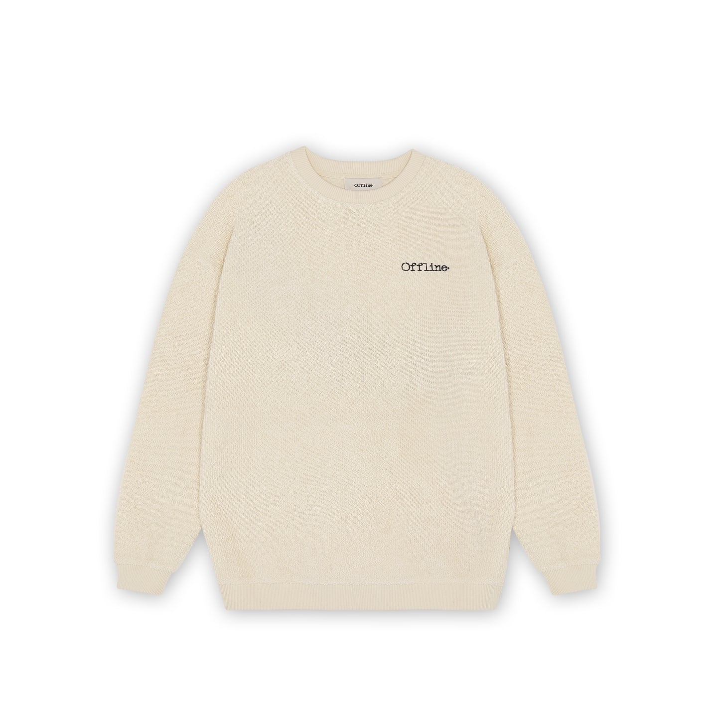 The Cloud Oversized Sweater in Ecru (Unisex)
