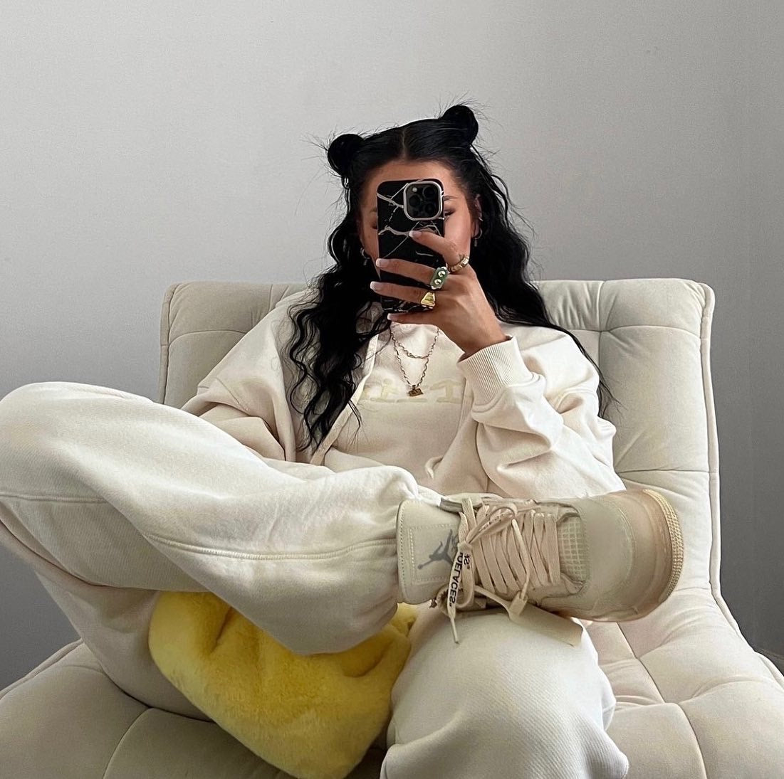 The Origin Joggers in Ecru